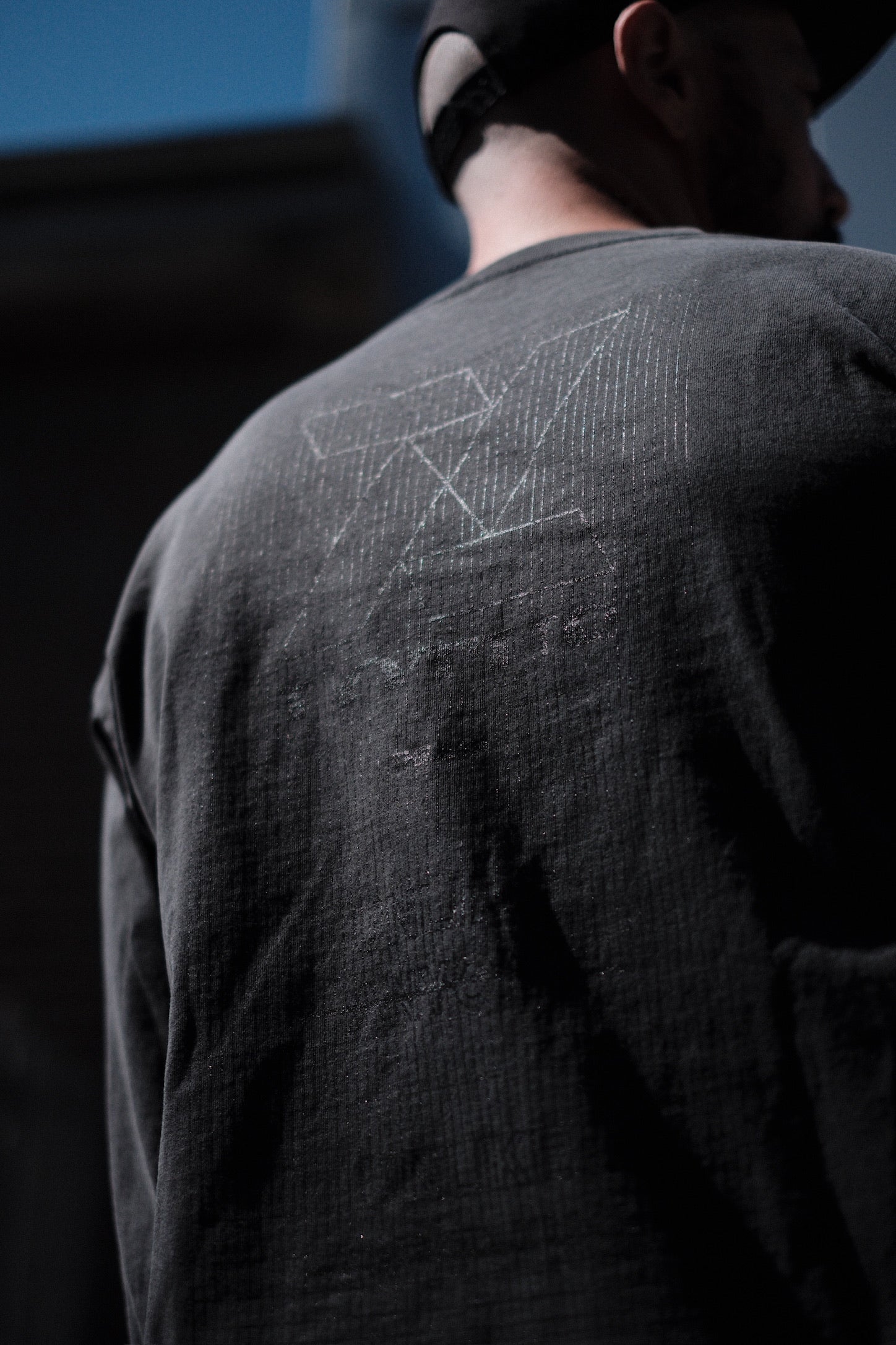 HASTE x DIST / DNMX ESP Long Sleeve T Black Fade