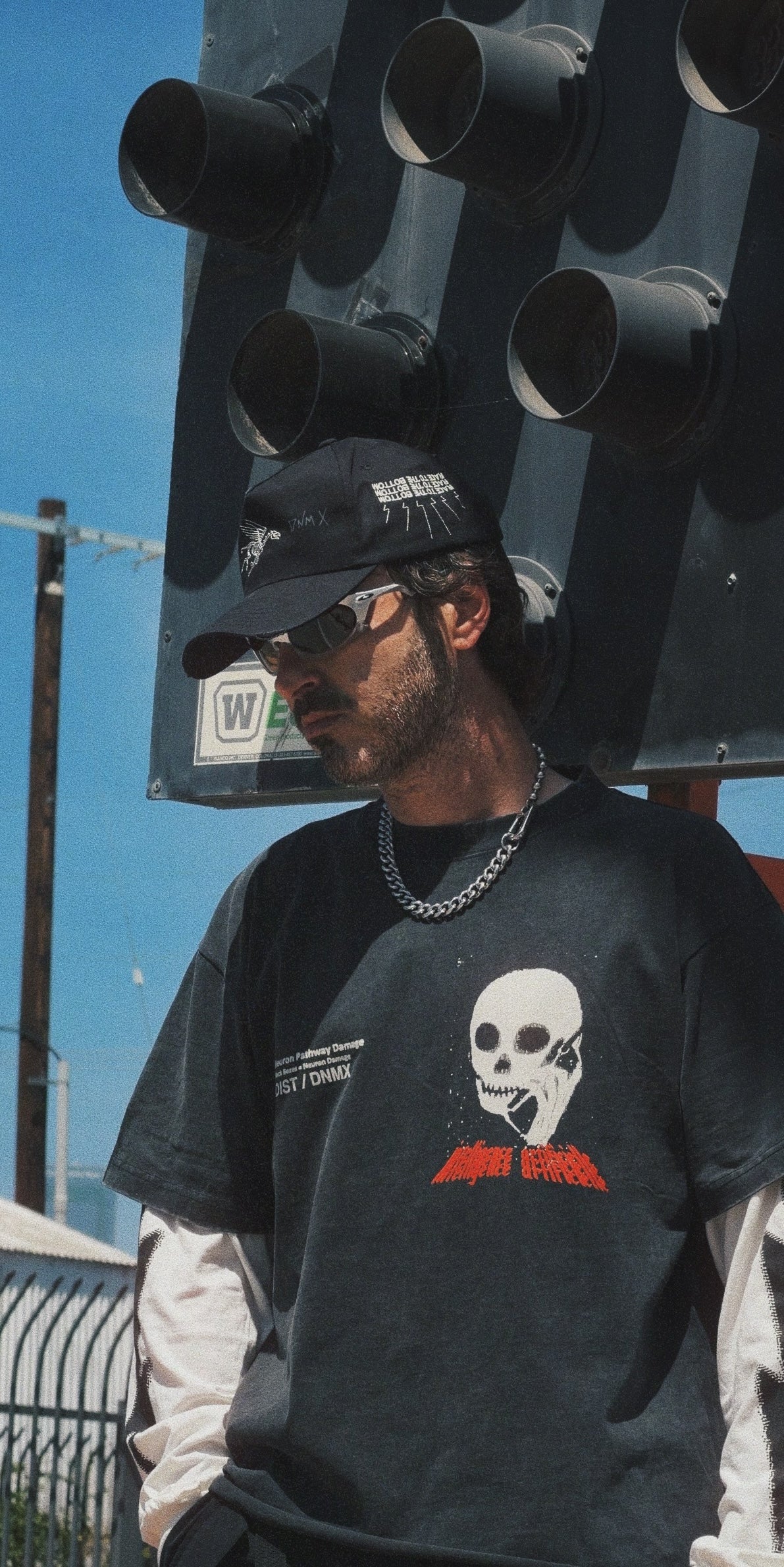 DIST / DNMX X SKULLPHONE Hat (DECONSTRUCTED VERSION)