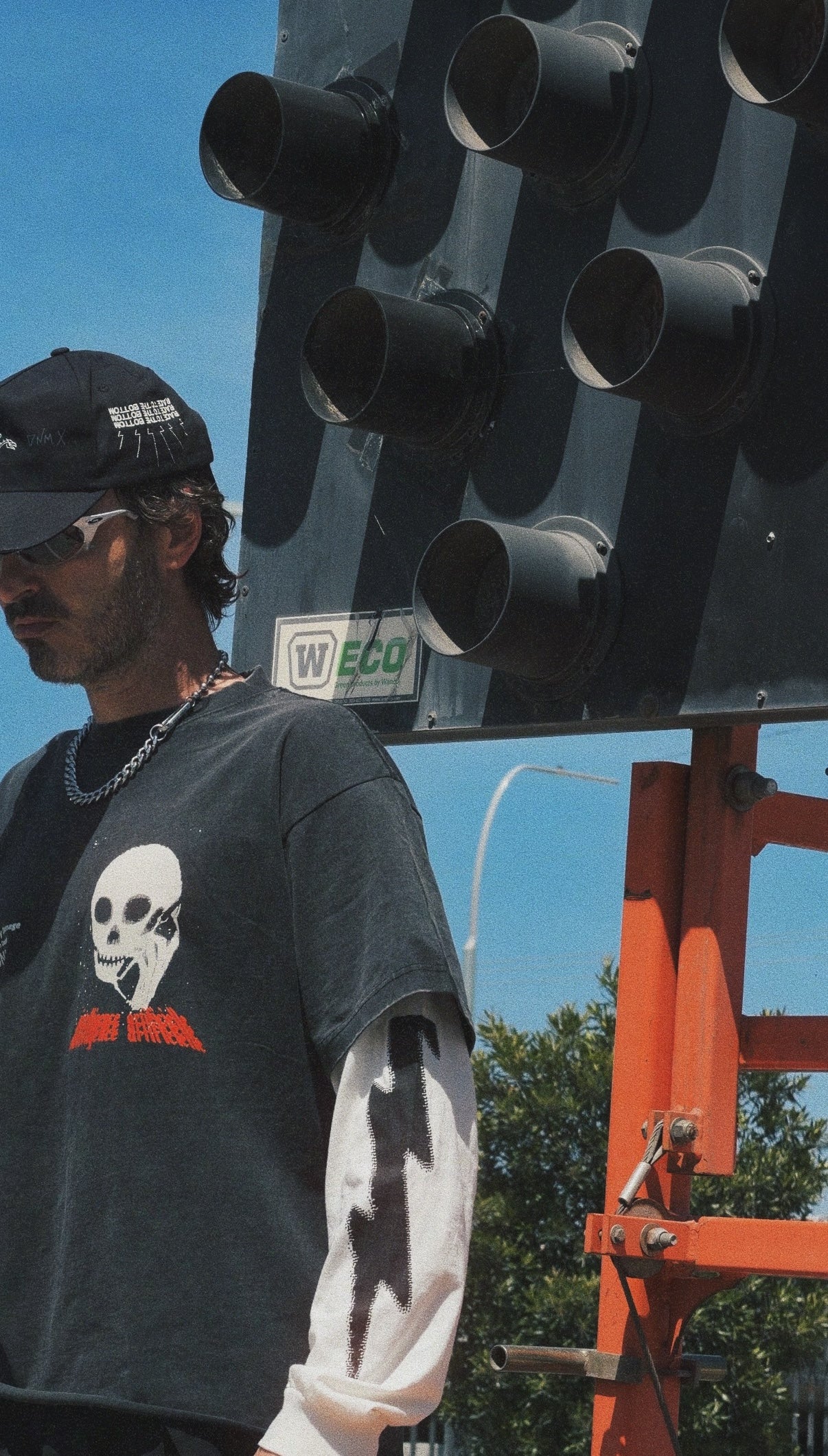 DIST / DNMX X SKULLPHONE Hat (DECONSTRUCTED VERSION)