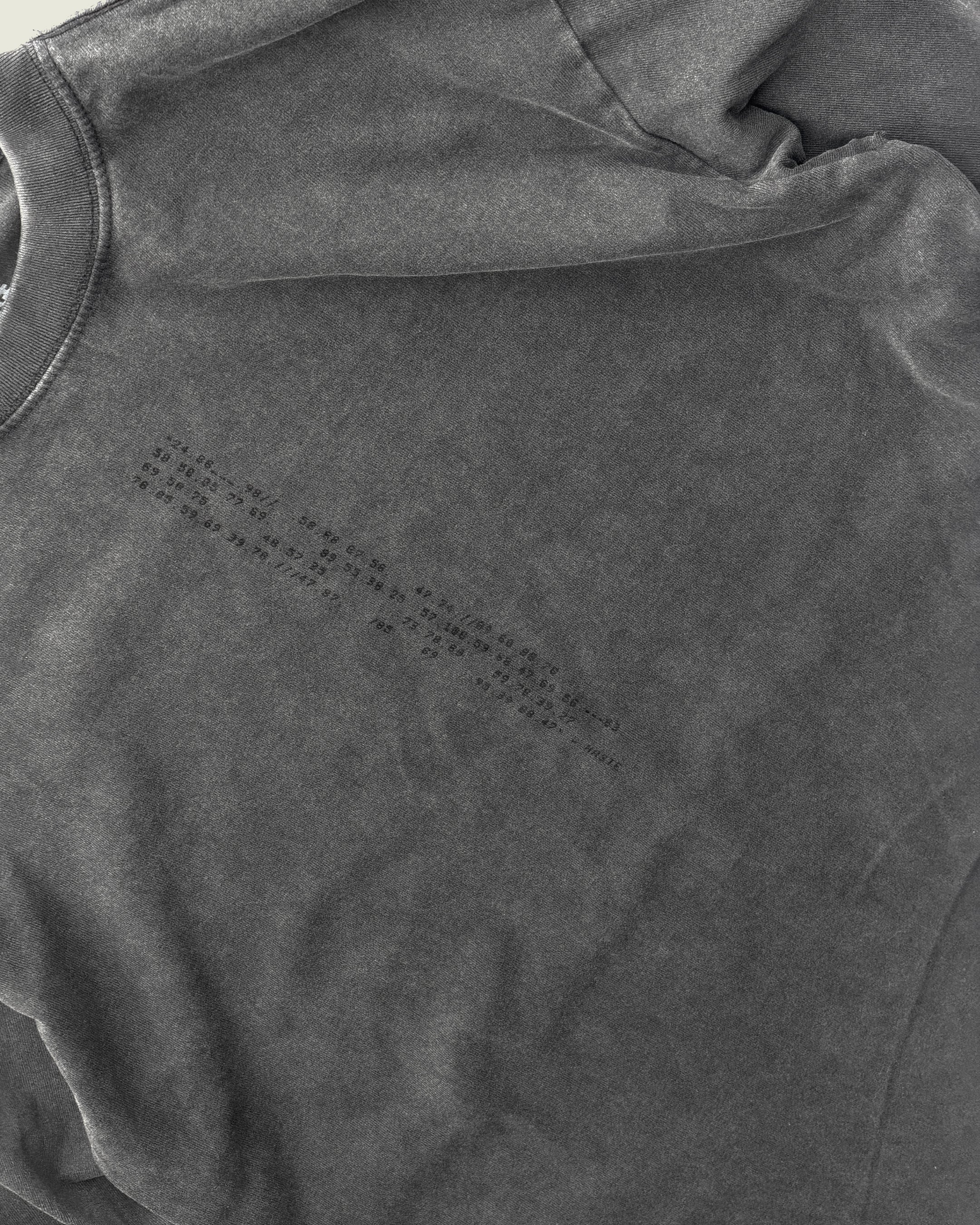 HASTE x DIST / DNMX ESP Long Sleeve T Black Fade