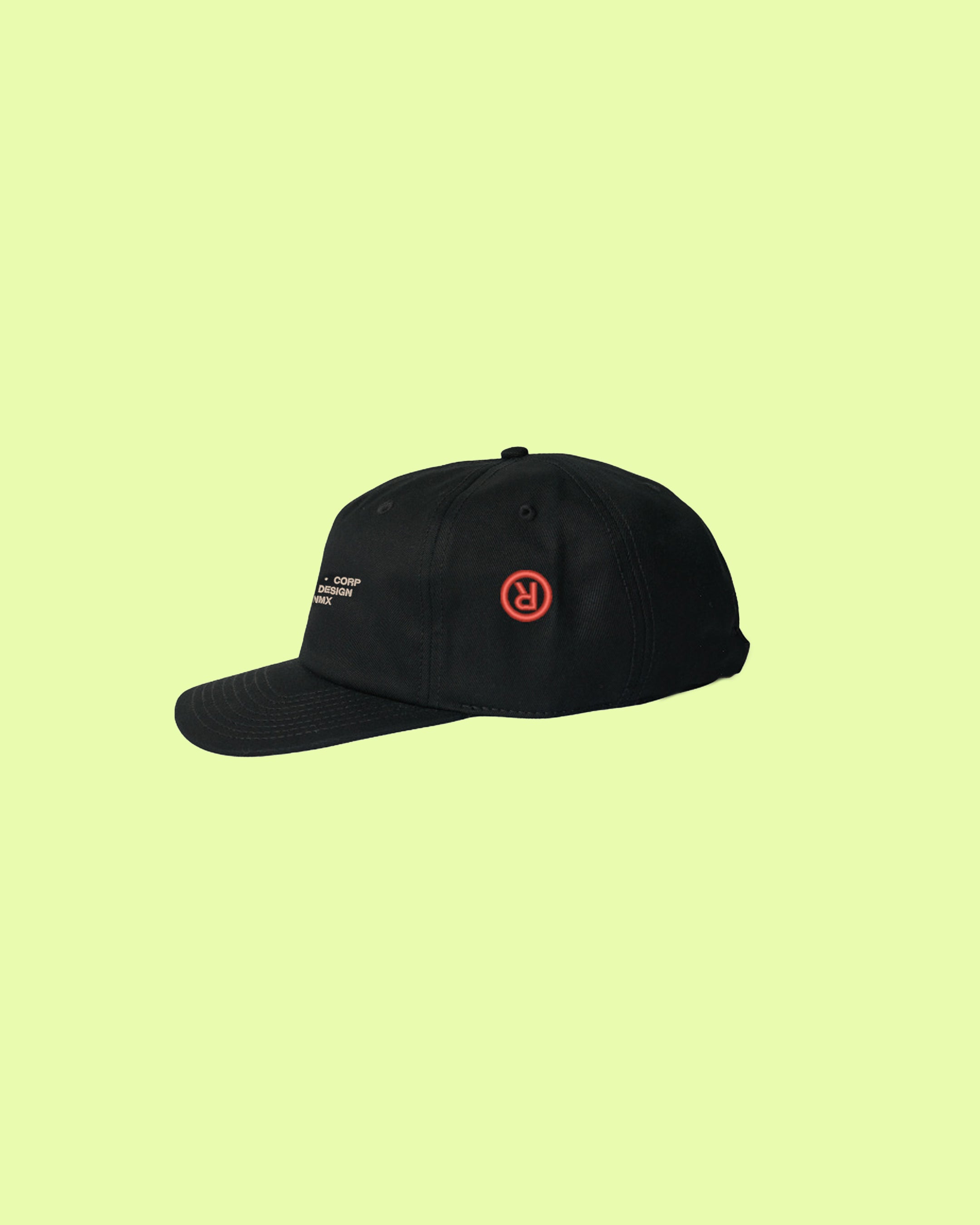 HASTE x DIST / DNMX HEADGEAR 5-Panel Unstructured Black