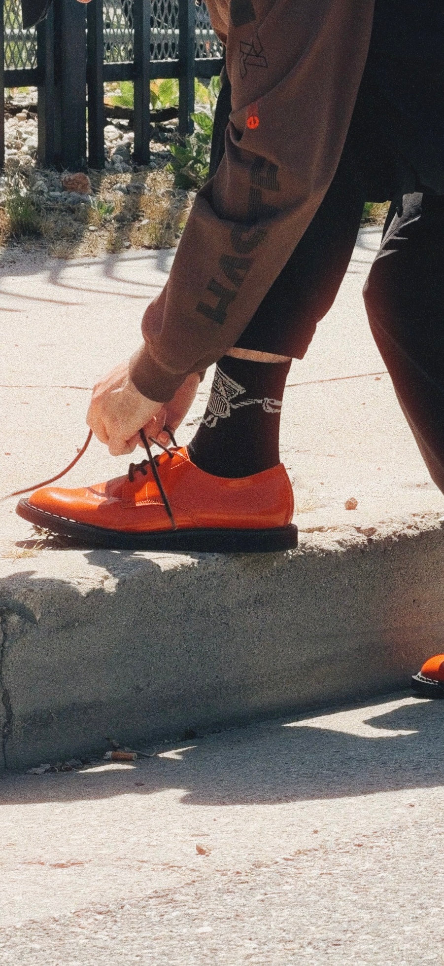 DIST / DNMX x SKULLPHONE Sock