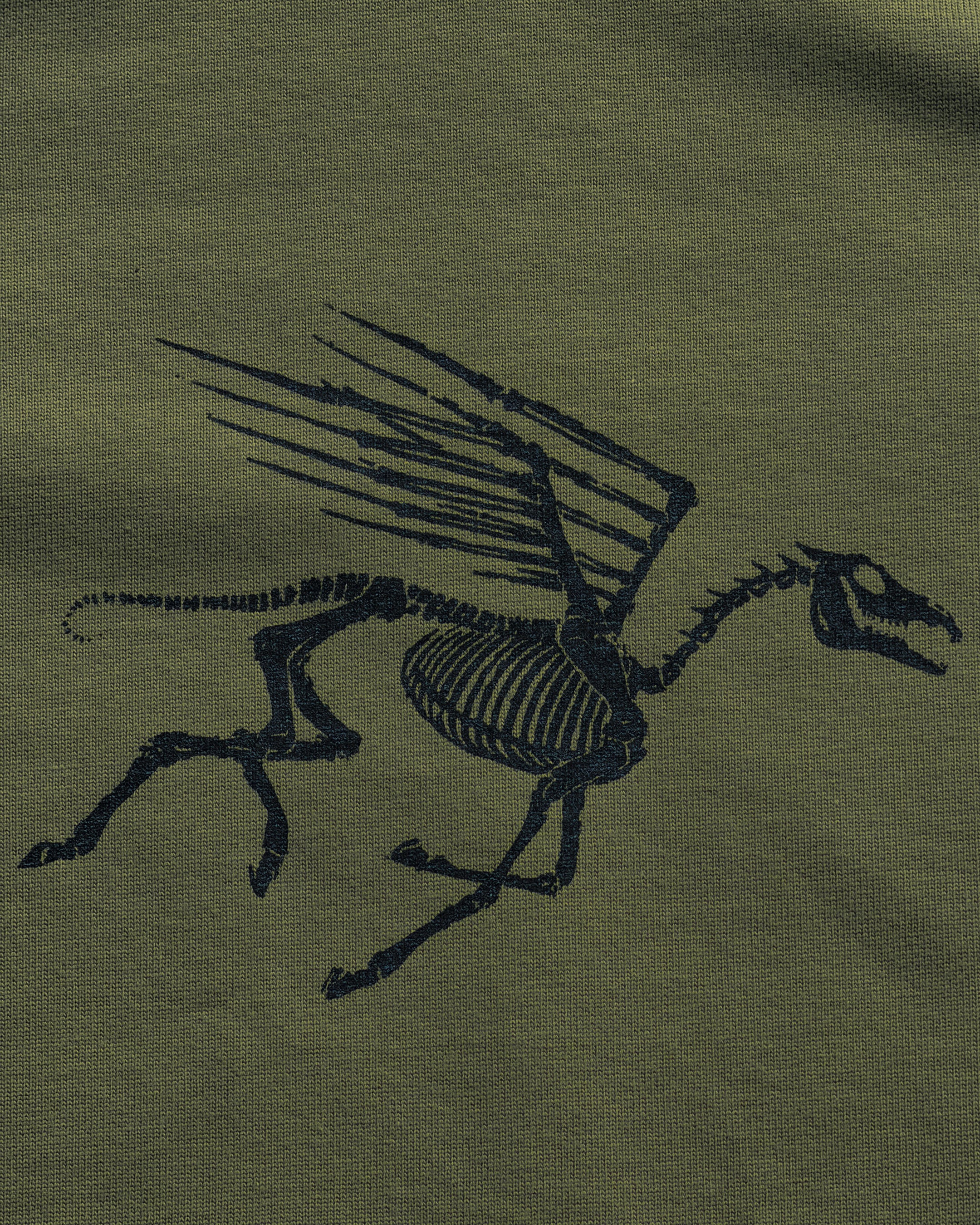 DIST / DNMX X SKULLPHONE "The Call of The Void" T in OLIVE