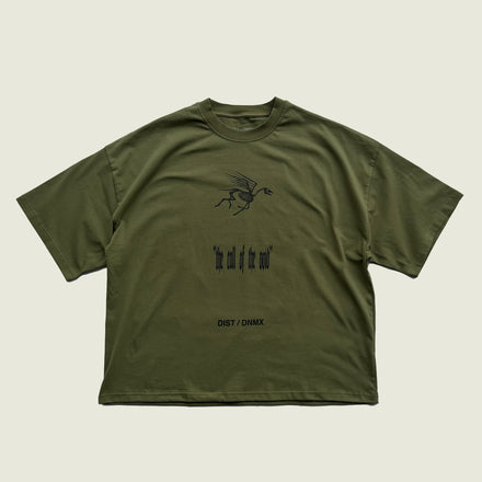 DIST / DNMX X SKULLPHONE "The Call of The Void" T in OLIVE