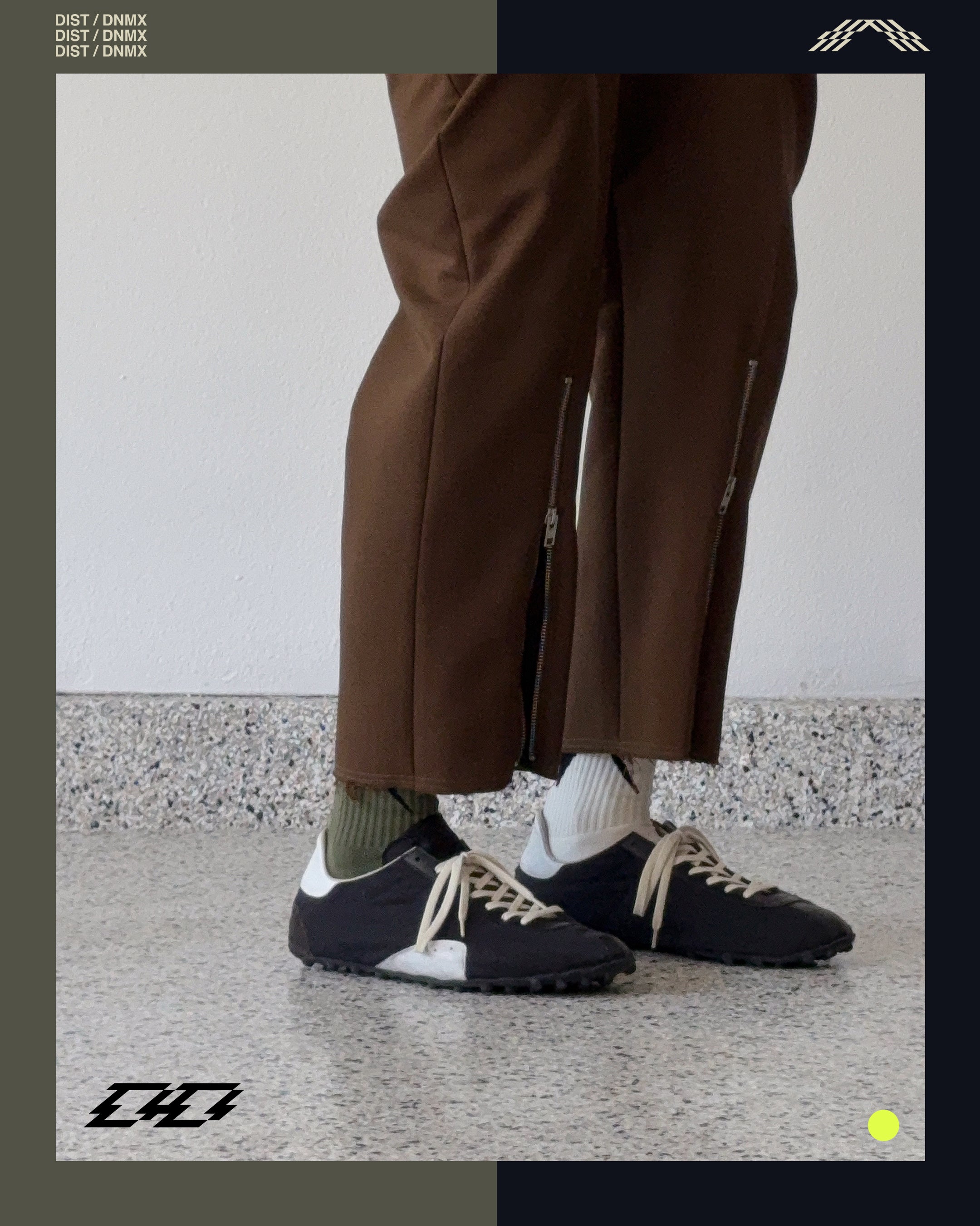 TECHNO ASYMMETRICAL SOCK (3-Pack)