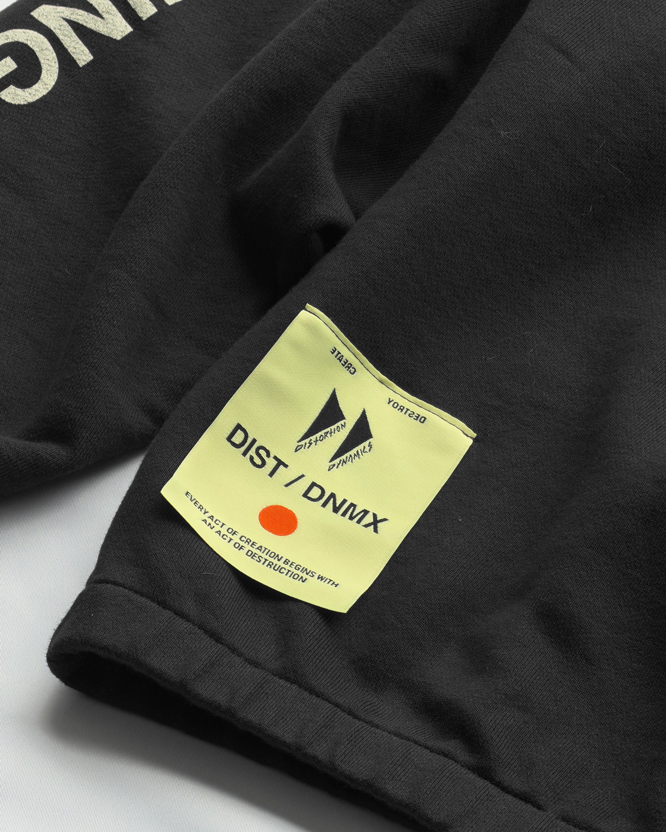 DIST / DNMX X SKULLPHONE "Pegasus Void" Quarter Zip in BLACK FADE