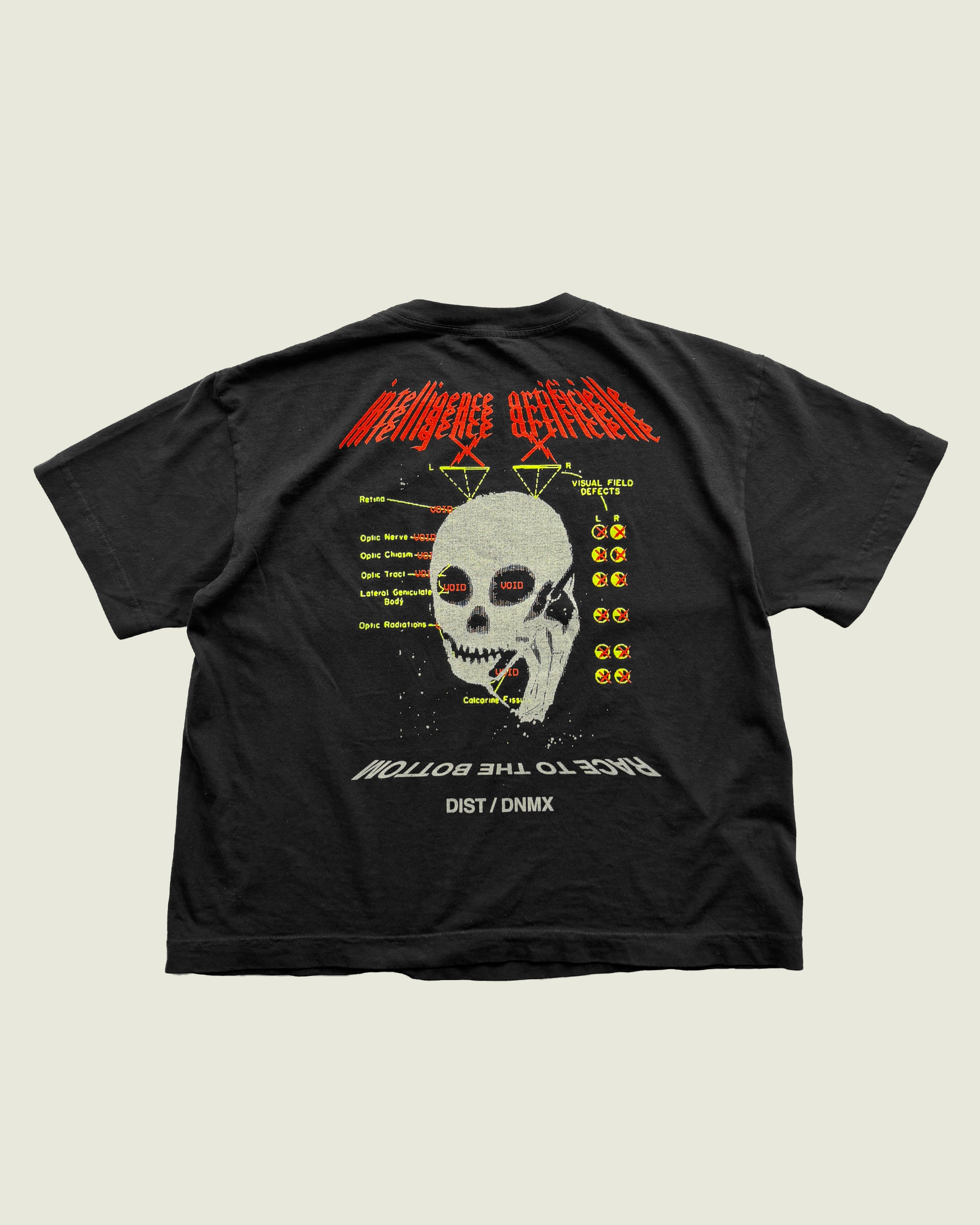 DIST / DNMX X SKULLPHONE "Intelligence Artificielle" T in BLACK