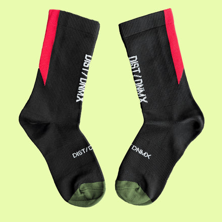 TECHNO SPEED Sock - Black/Red