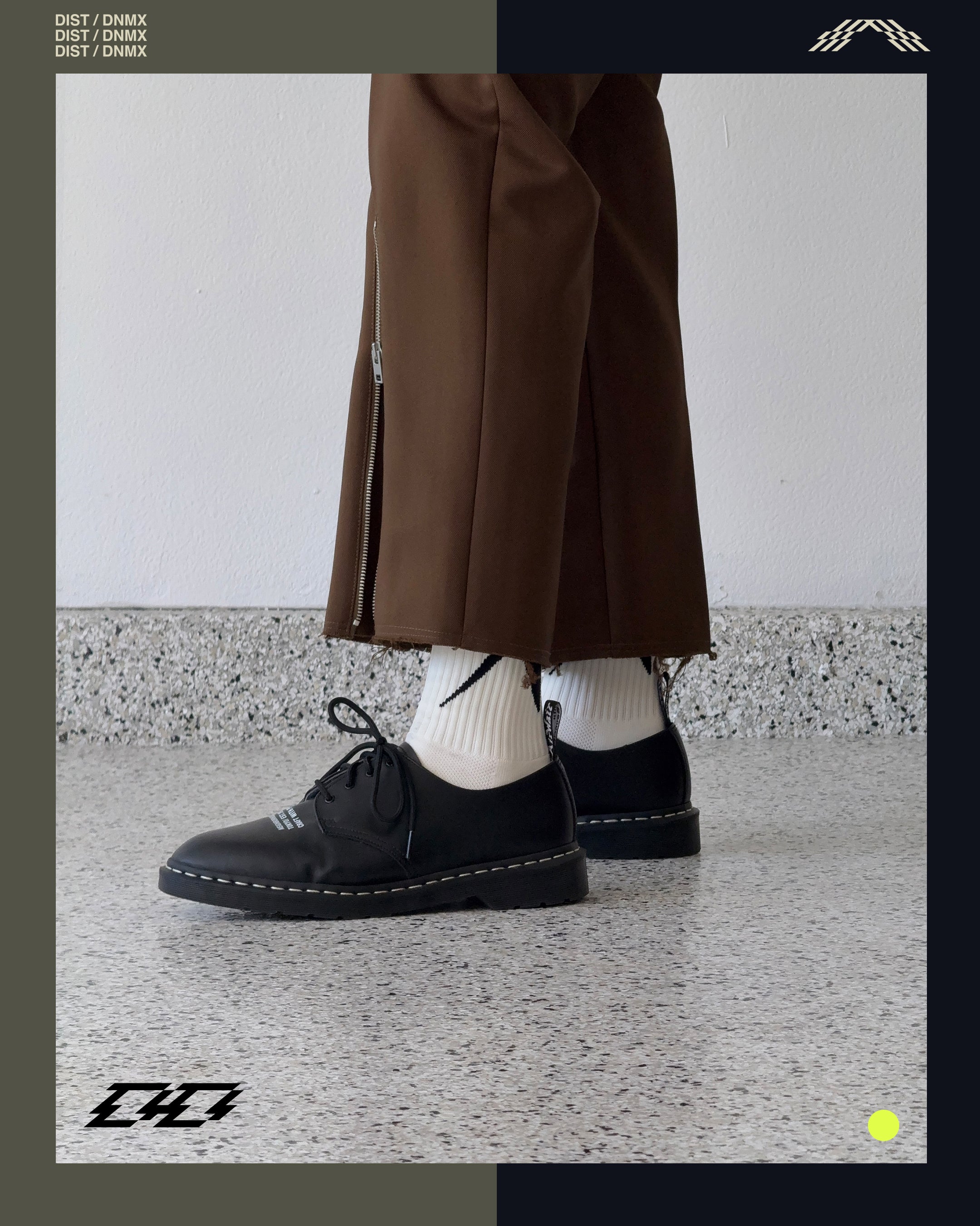 TECHNO ASYMMETRICAL SOCK (3-Pack)