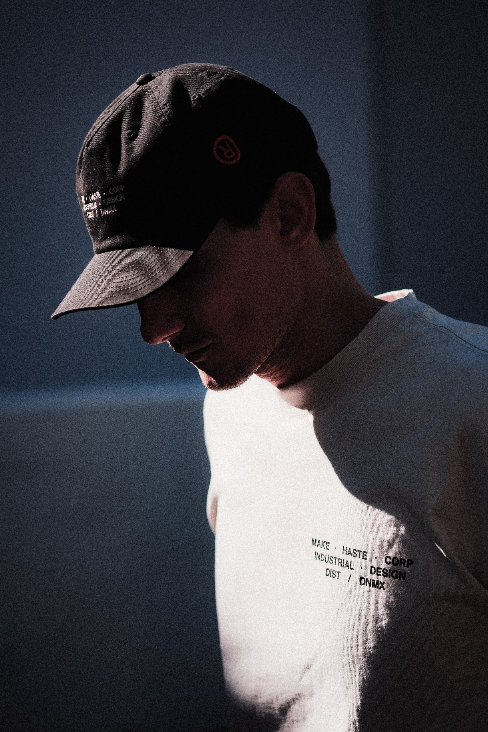 HASTE x DIST / DNMX HEADGEAR 5-Panel Unstructured Black