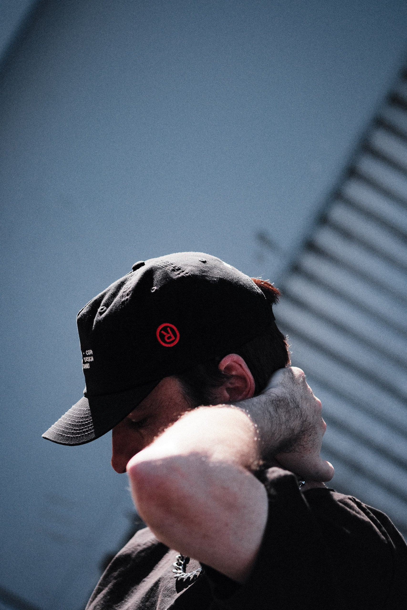 HASTE x DIST / DNMX HEADGEAR 5-Panel Unstructured Black