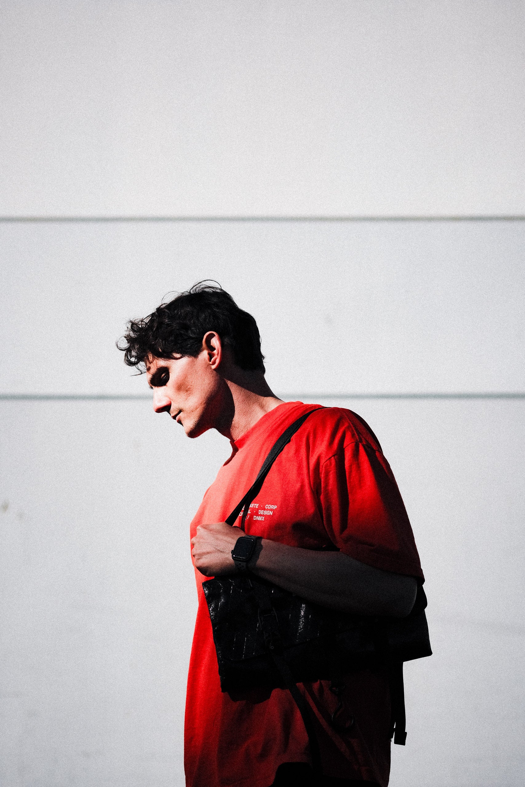 HASTE x DIST / DNMX "LSS" T - HYPER ORANGE